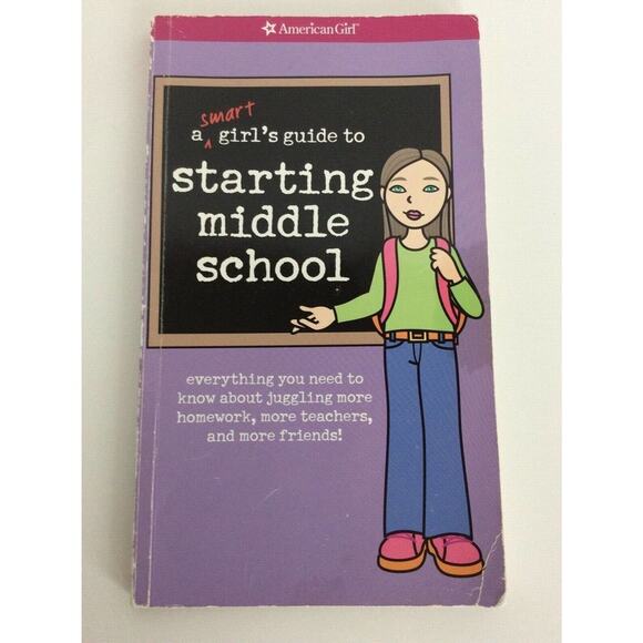American Girl Doll Smart Girls Guides 3 Books Boys Middle School Friend … - Picture 2 of 7